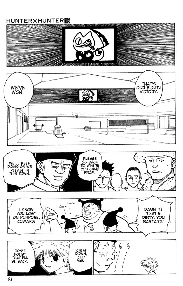 Hunter X Hunter Chapter 157 page 11 - Chapter 157: Face-Off: Part 2