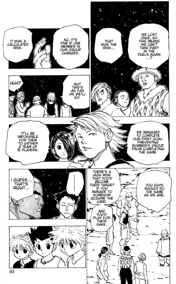 Hunter X Hunter Chapter 157 page 13 - Chapter 157: Face-Off: Part 2