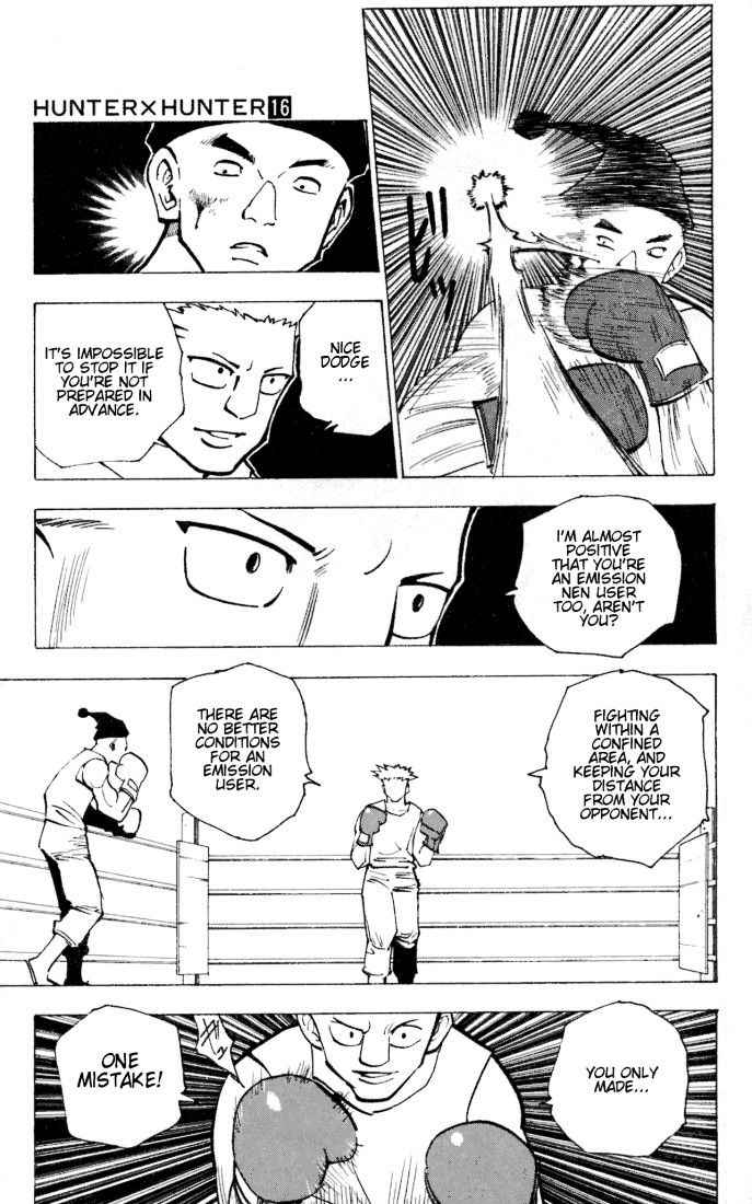 Hunter X Hunter Chapter 157 page 3 - Chapter 157: Face-Off: Part 2