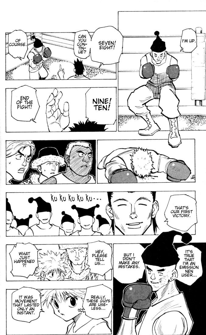Hunter X Hunter Chapter 157 page 6 - Chapter 157: Face-Off: Part 2