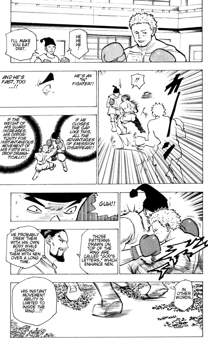 Hunter X Hunter Chapter 160 page 11 - Chapter 160: Face-Off: Part 3