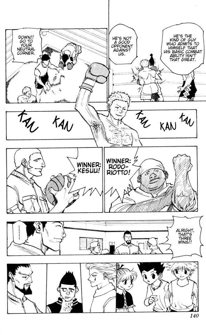 Hunter X Hunter Chapter 160 page 12 - Chapter 160: Face-Off: Part 3