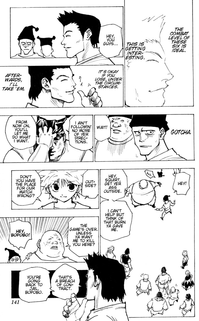Hunter X Hunter Chapter 160 page 13 - Chapter 160: Face-Off: Part 3