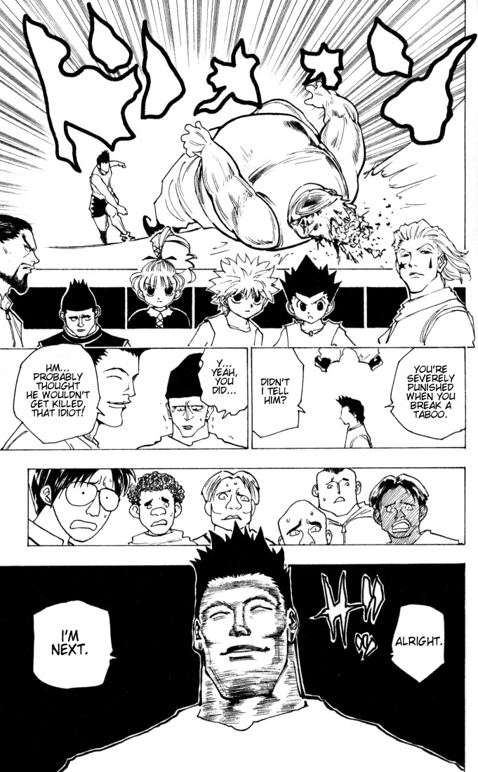 Hunter X Hunter Chapter 160 page 15 - Chapter 160: Face-Off: Part 3