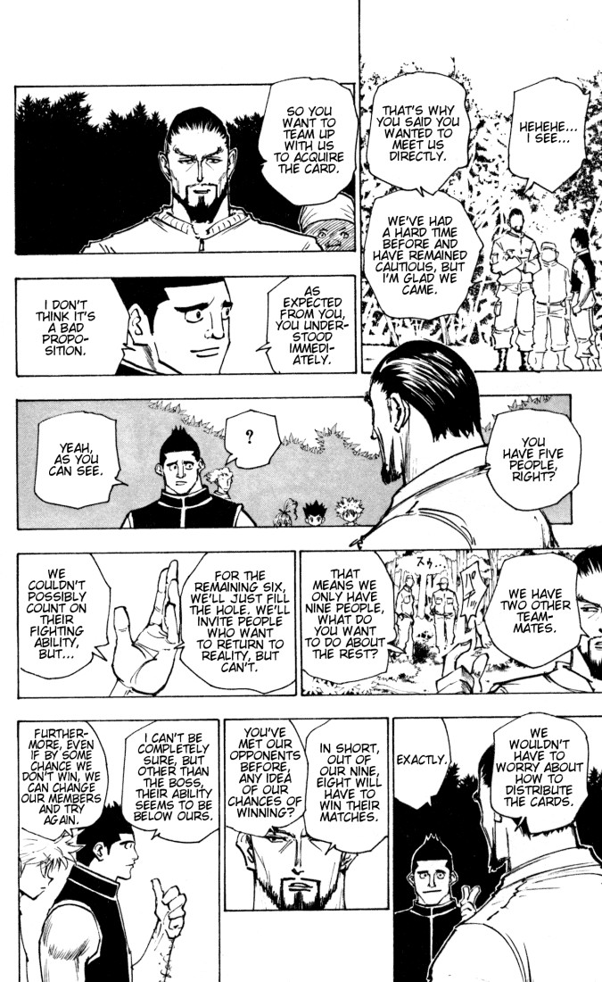 Hunter X Hunter Chapter 160 page 4 - Chapter 160: Face-Off: Part 3