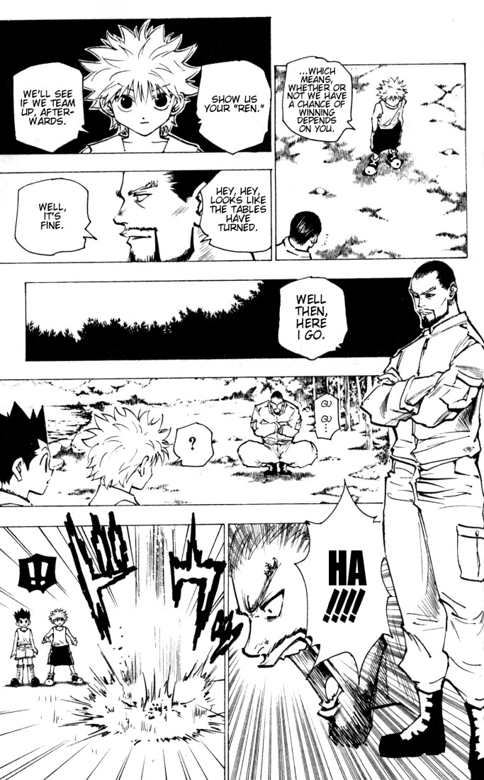 Hunter X Hunter Chapter 160 page 5 - Chapter 160: Face-Off: Part 3