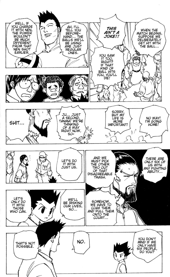 Hunter X Hunter Chapter 161 page 6 - Chapter 161: Face-Off: Part 4