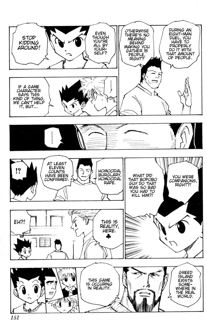 Hunter X Hunter Chapter 161 page 7 - Chapter 161: Face-Off: Part 4