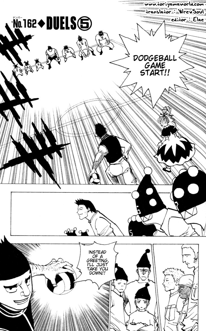 Hunter X Hunter Chapter 162 page 1 - Chapter 162: Face-Off: Part 5