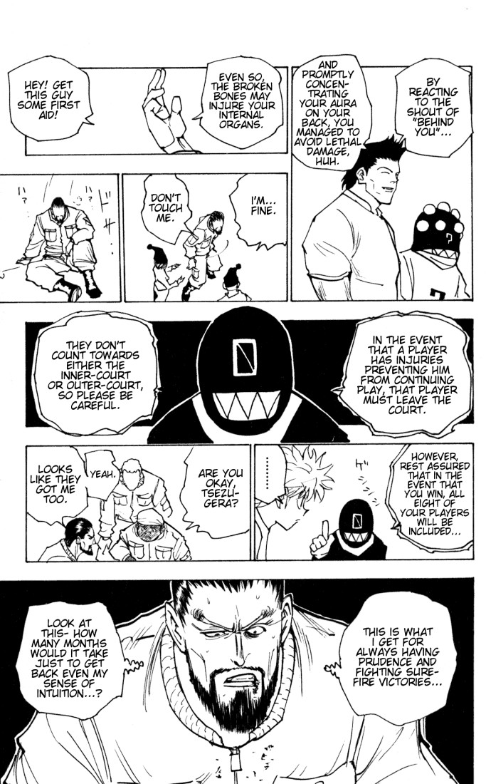 Hunter X Hunter Chapter 162 page 13 - Chapter 162: Face-Off: Part 5