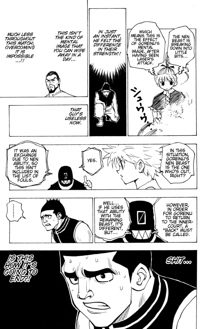 Hunter X Hunter Chapter 162 page 9 - Chapter 162: Face-Off: Part 5