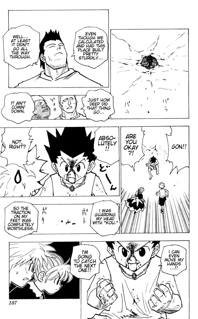 Hunter X Hunter Chapter 163 page 11 - Chapter 163: Face-Off: Part 6