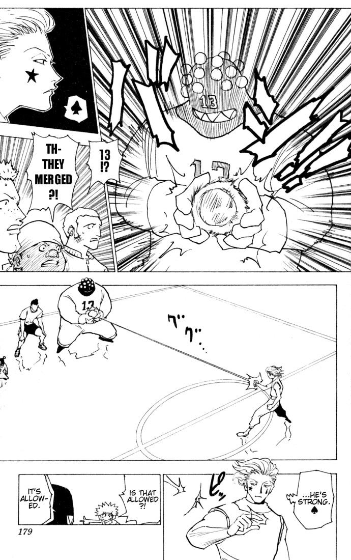 Hunter X Hunter Chapter 163 page 3 - Chapter 163: Face-Off: Part 6
