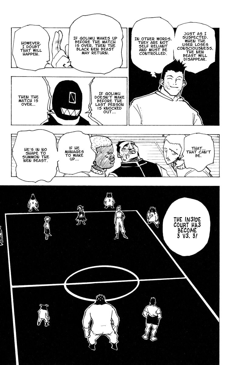 Hunter X Hunter Chapter 164 page 5 - Chapter 164: Face-Off: Part 7