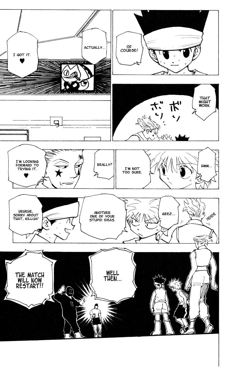 Hunter X Hunter Chapter 166 page 11 - Chapter 166: Face-Off: Part 9