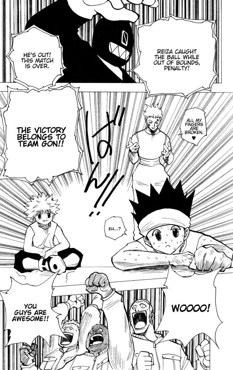 Hunter X Hunter Chapter 168 page 11 - Chapter 168: Face-Off: Part 11