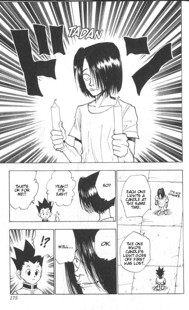 Hunter X Hunter Chapter 17 page 10 - Chapter 17: Disparate Choice