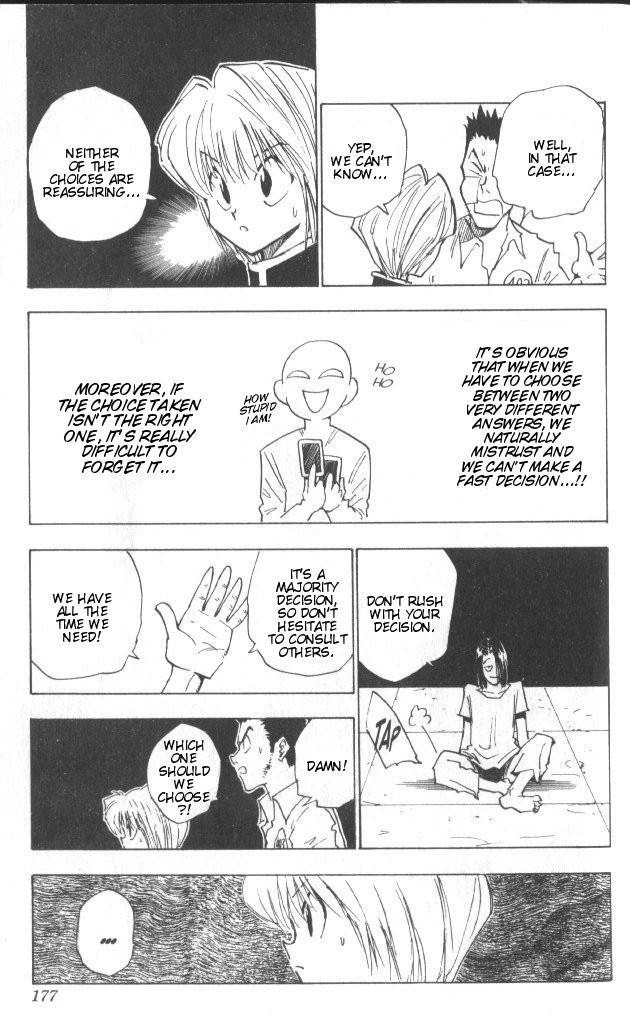 Hunter X Hunter Chapter 17 page 12 - Chapter 17: Disparate Choice