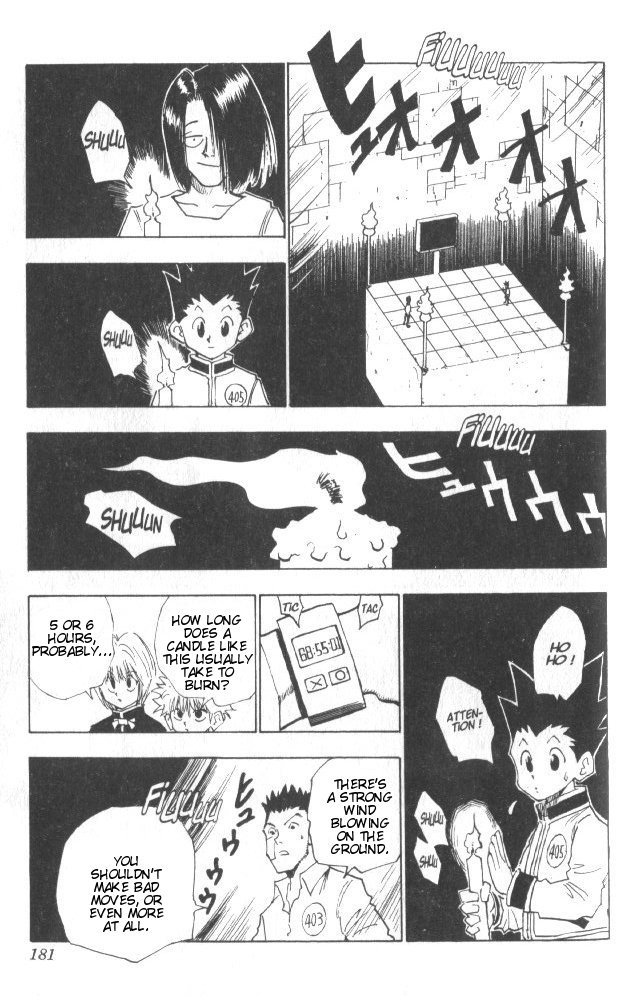 Hunter X Hunter Chapter 17 page 16 - Chapter 17: Disparate Choice