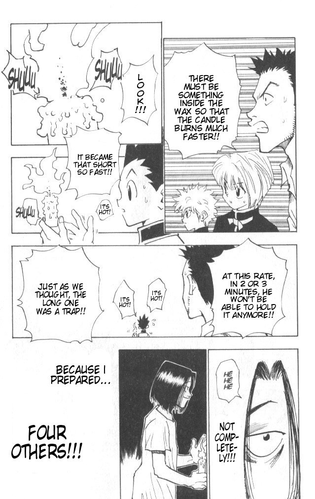 Hunter X Hunter Chapter 17 page 18 - Chapter 17: Disparate Choice