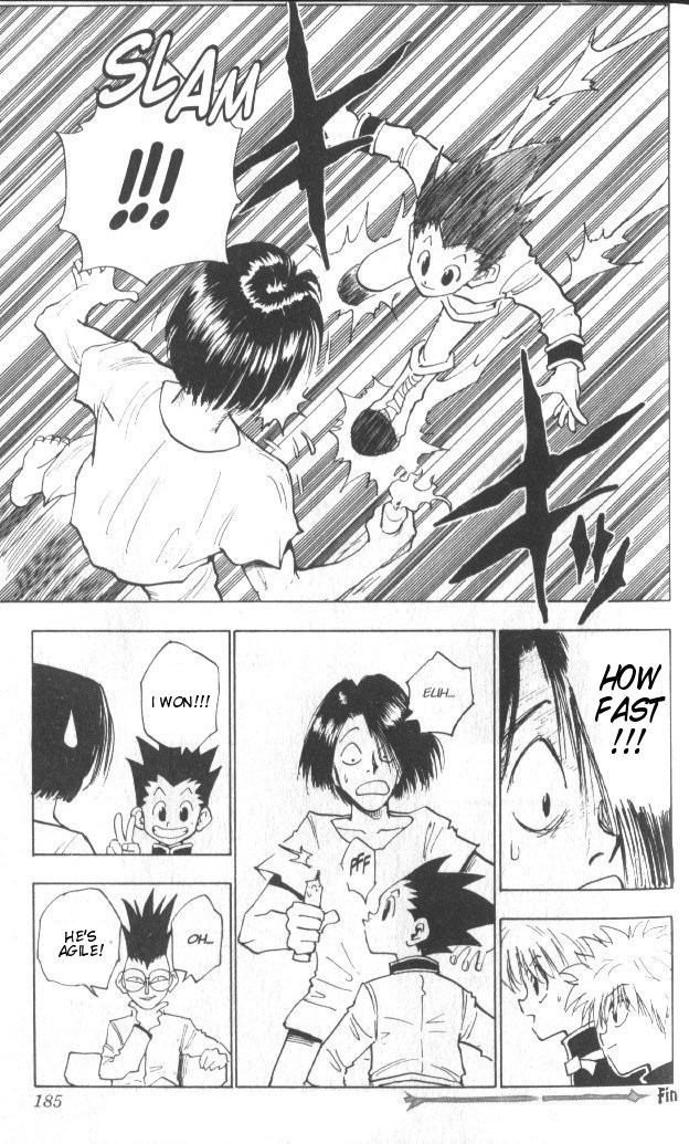 Hunter X Hunter Chapter 17 page 20 - Chapter 17: Disparate Choice