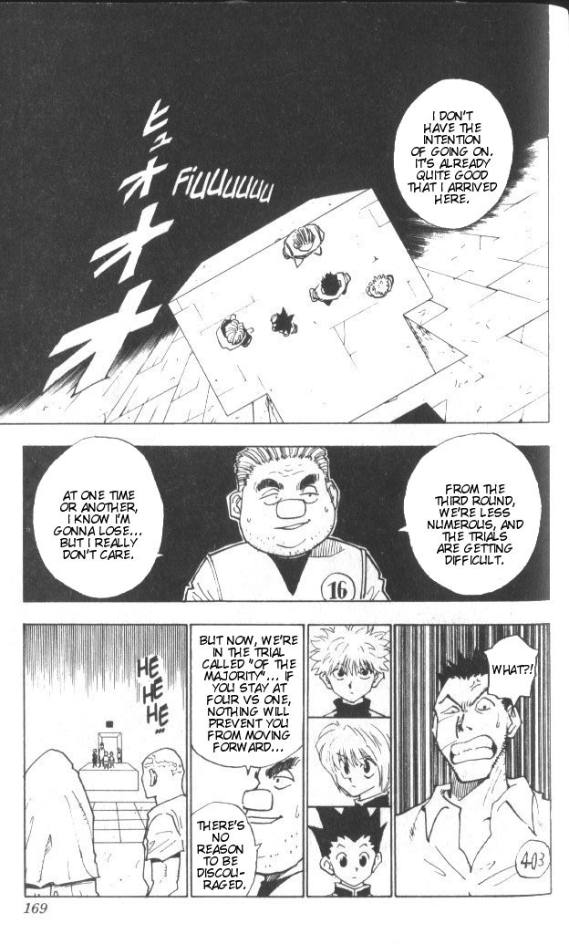 Hunter X Hunter Chapter 17 page 4 - Chapter 17: Disparate Choice
