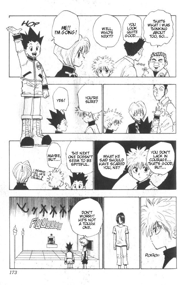 Hunter X Hunter Chapter 17 page 8 - Chapter 17: Disparate Choice