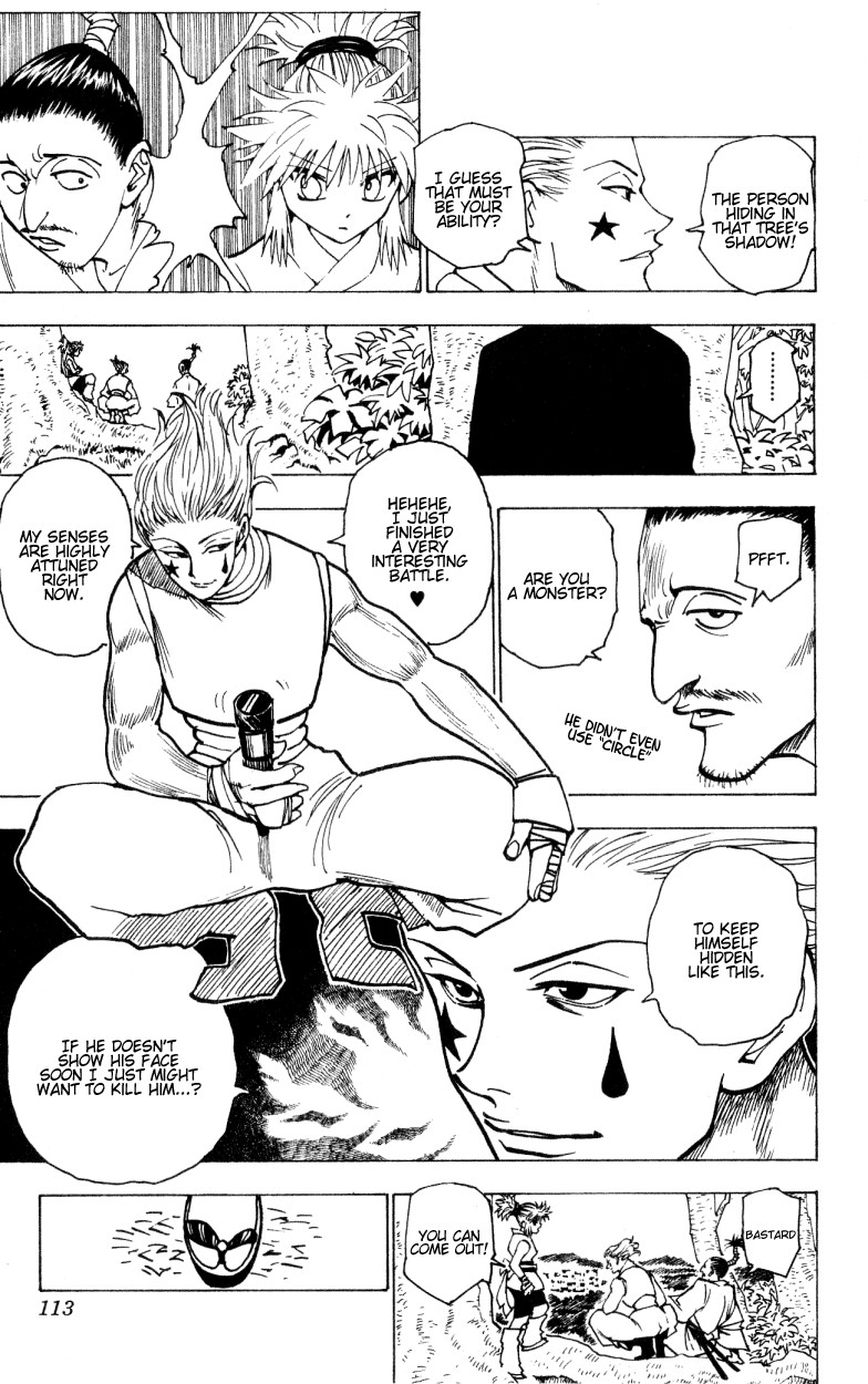 Hunter X Hunter Chapter 170 page 11 - Chapter 170: Three-Way Struggle: Part 1