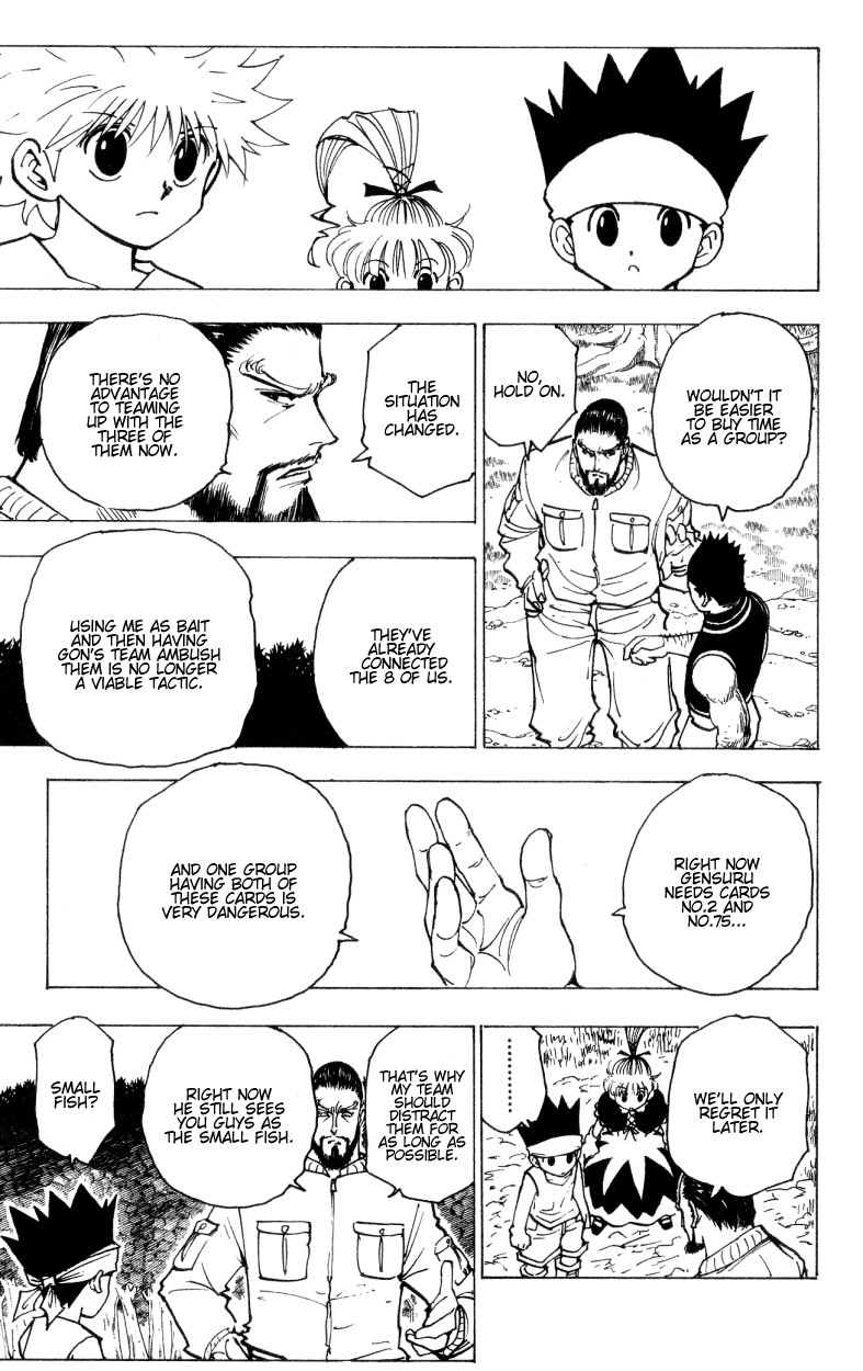 Hunter X Hunter Chapter 170 page 5 - Chapter 170: Three-Way Struggle: Part 1