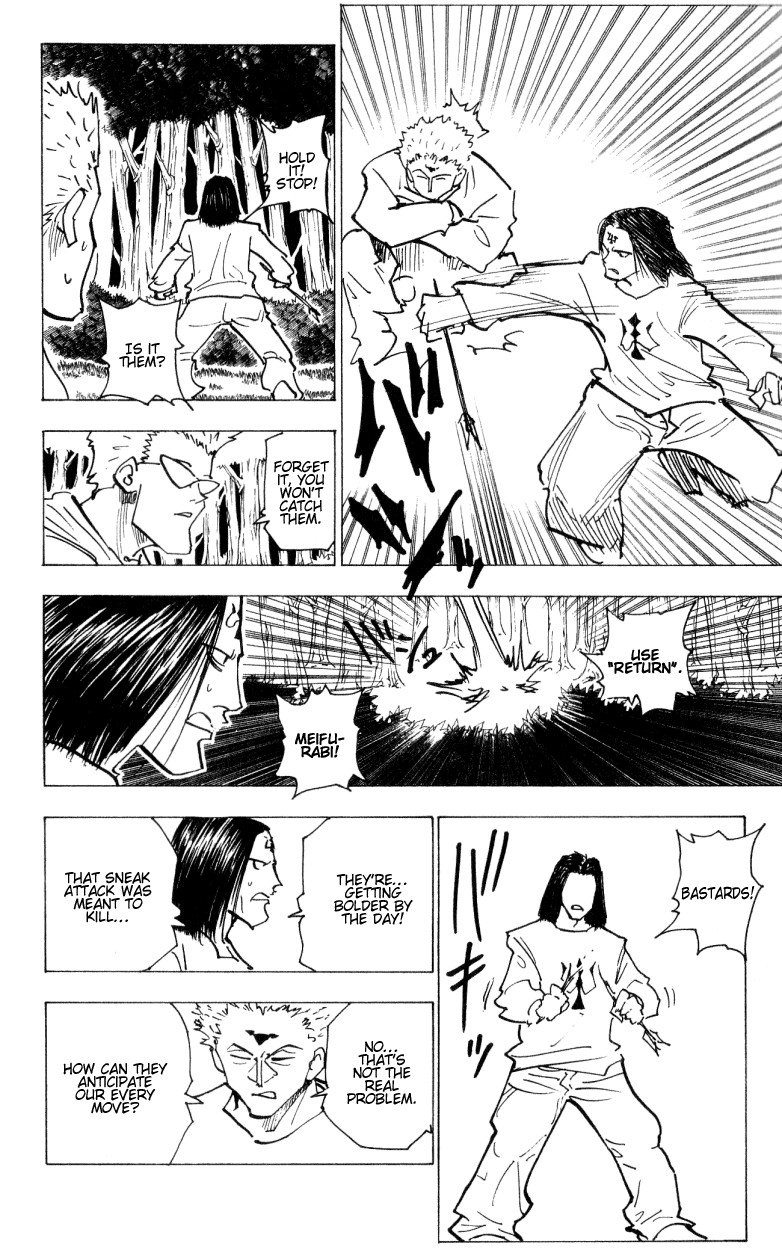 Hunter X Hunter Chapter 171 page 14 - Chapter 171: Three-Way Struggle: Part 2