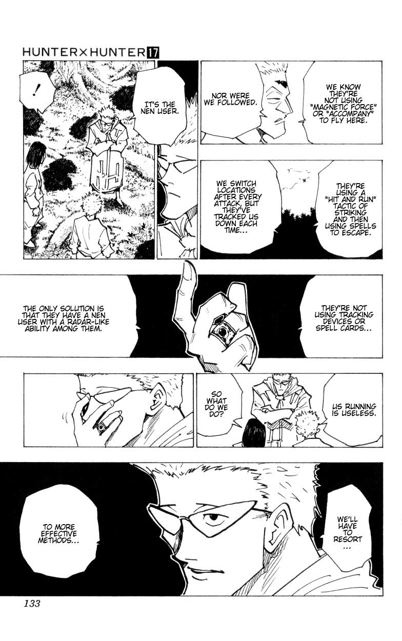 Hunter X Hunter Chapter 171 page 15 - Chapter 171: Three-Way Struggle: Part 2