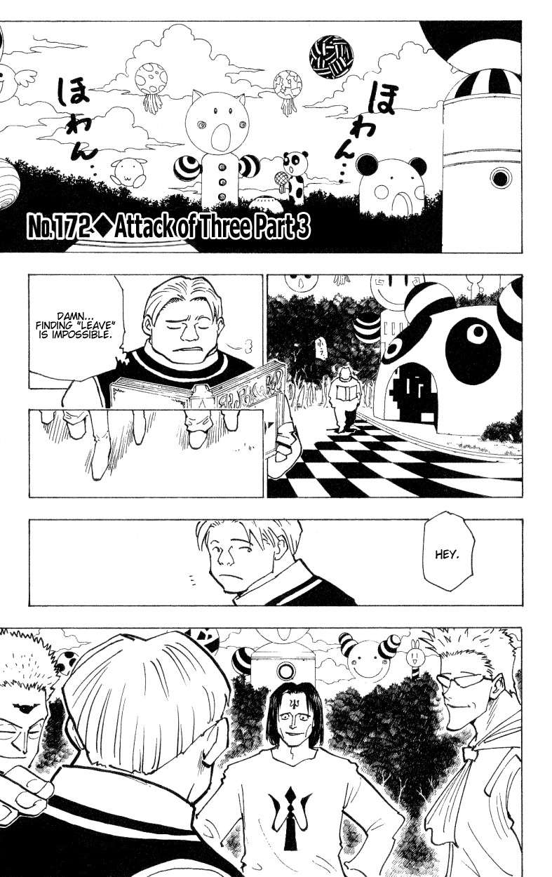 Hunter X Hunter Chapter 172 page 1 - Chapter 172: Three-Way Struggle: Part 3