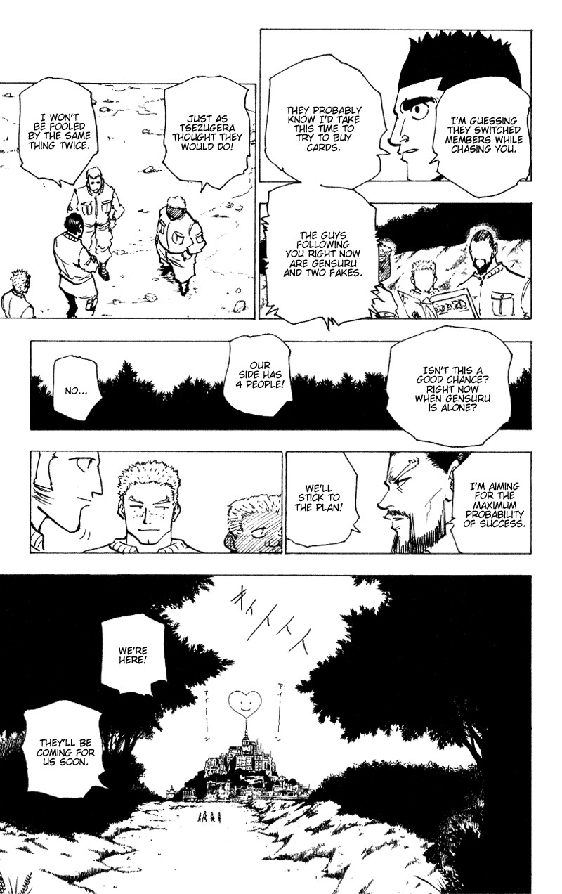 Hunter X Hunter Chapter 173 page 5 - Chapter 173: Three-Way Struggle: Part 4