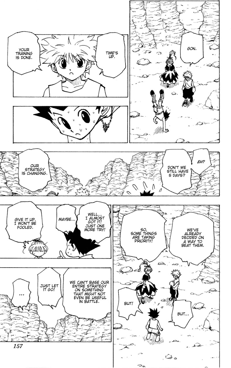 Hunter X Hunter Chapter 173 page 7 - Chapter 173: Three-Way Struggle: Part 4