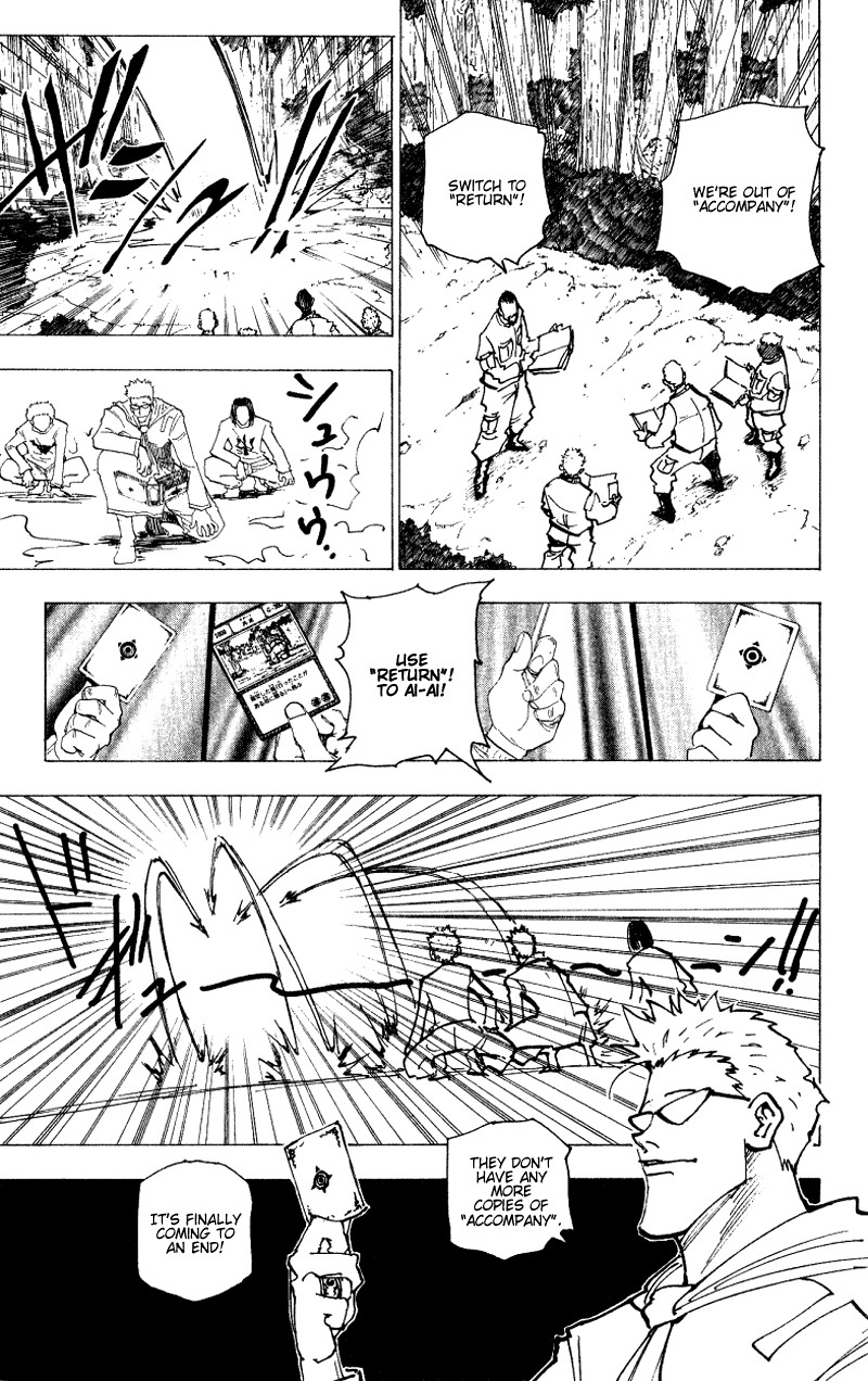 Hunter X Hunter Chapter 173 page 9 - Chapter 173: Three-Way Struggle: Part 4