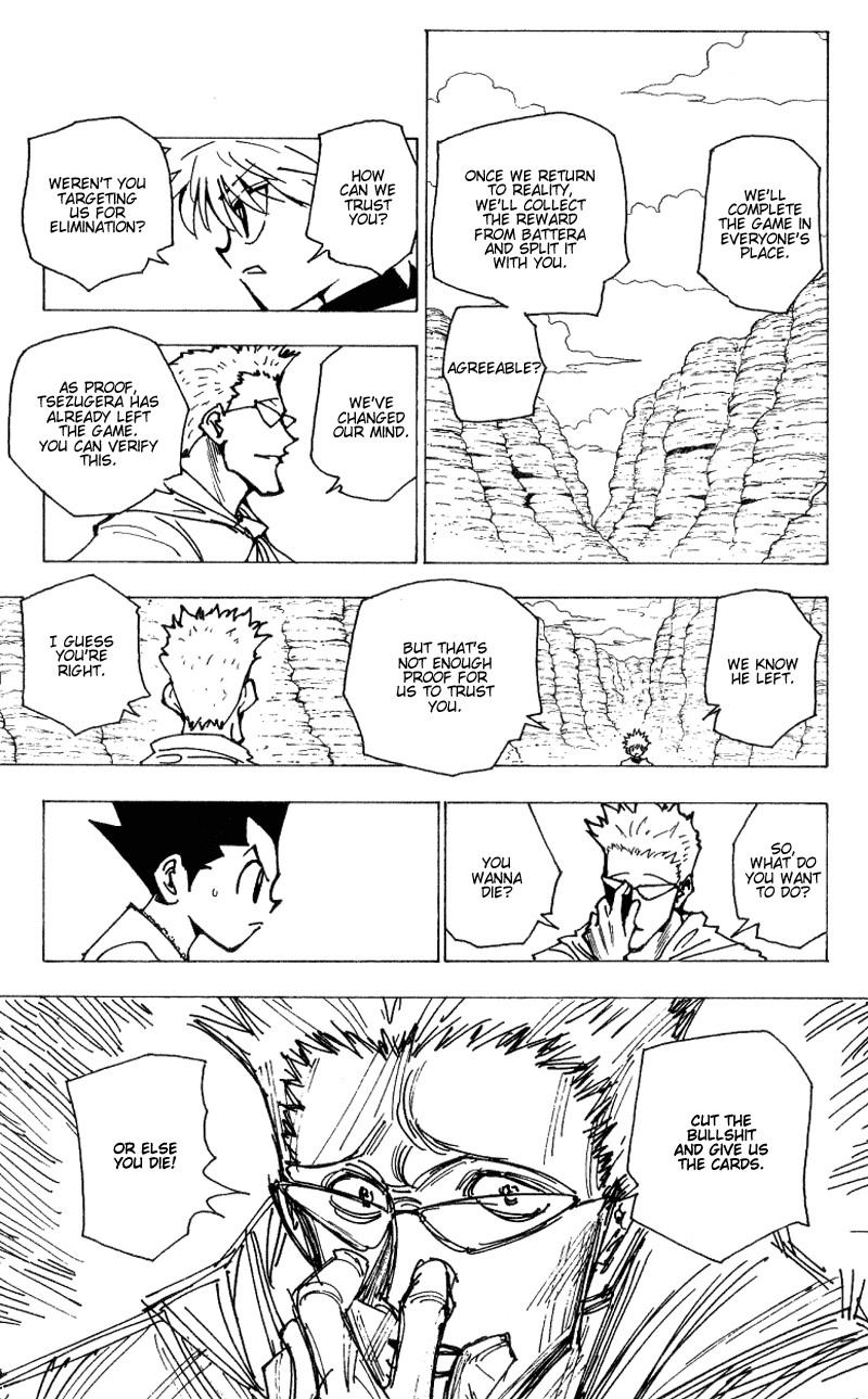 Hunter X Hunter Chapter 175 page 5 - Chapter 175: Three-Way Struggle: Part 6