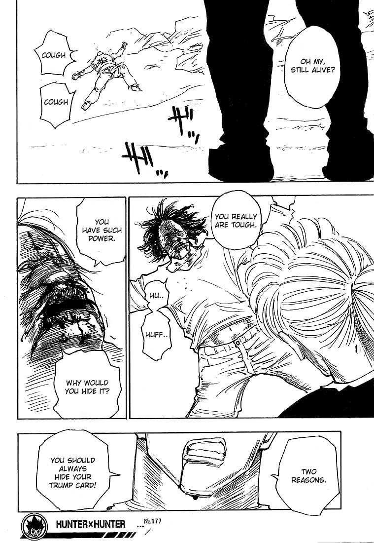 Hunter X Hunter Chapter 177 page 14 - Chapter 177: Three-Way Struggle: Part 8