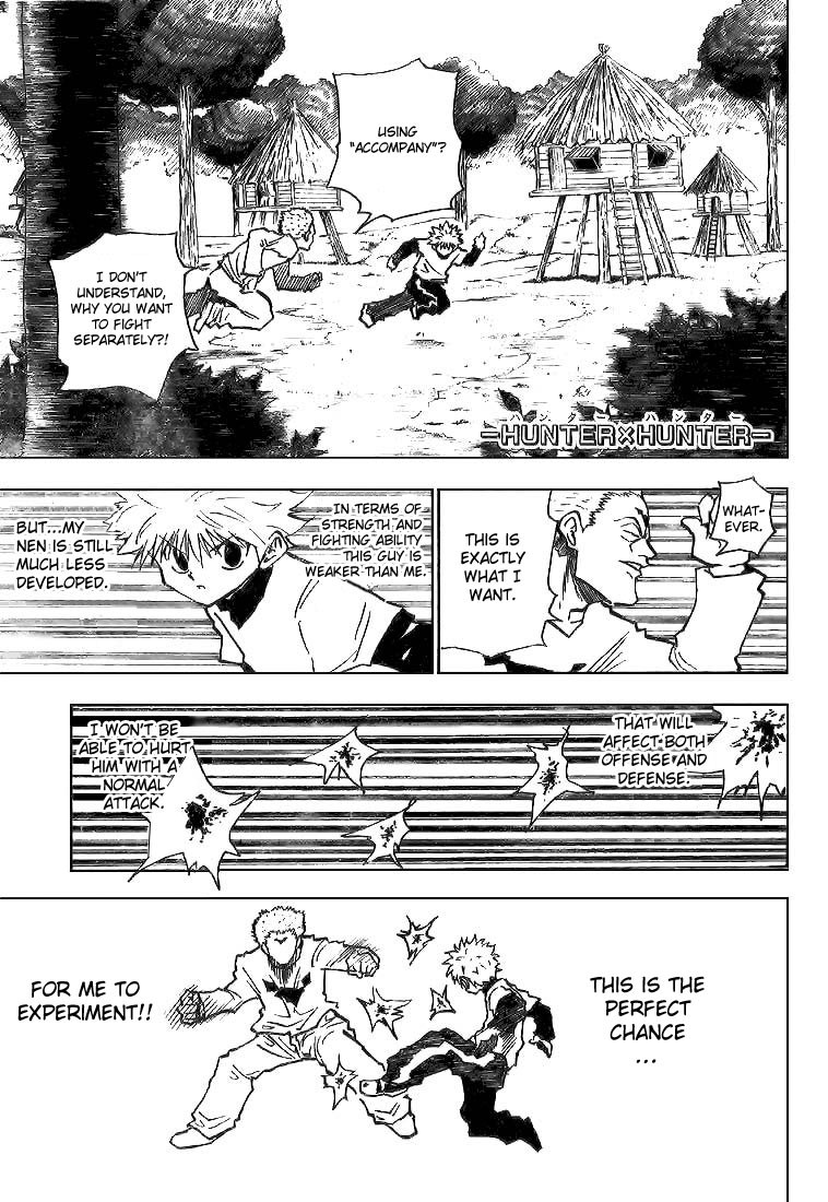 Hunter X Hunter Chapter 178 page 1 - Chapter 178: Three-Way Struggle: Part 9