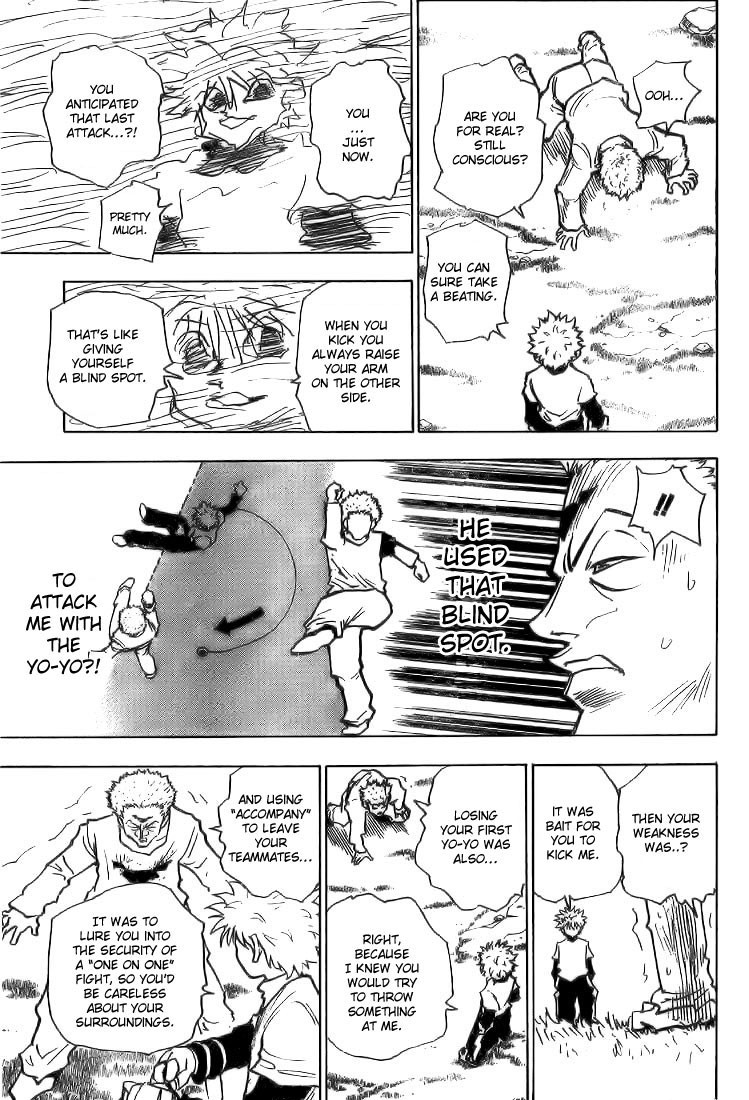Hunter X Hunter Chapter 178 page 13 - Chapter 178: Three-Way Struggle: Part 9