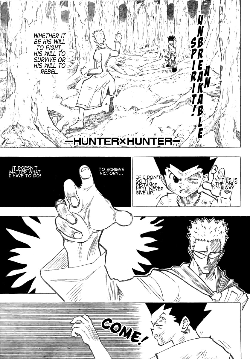 Hunter X Hunter Chapter 179 page 1 - Chapter 179: Three-Way Struggle: Part 10