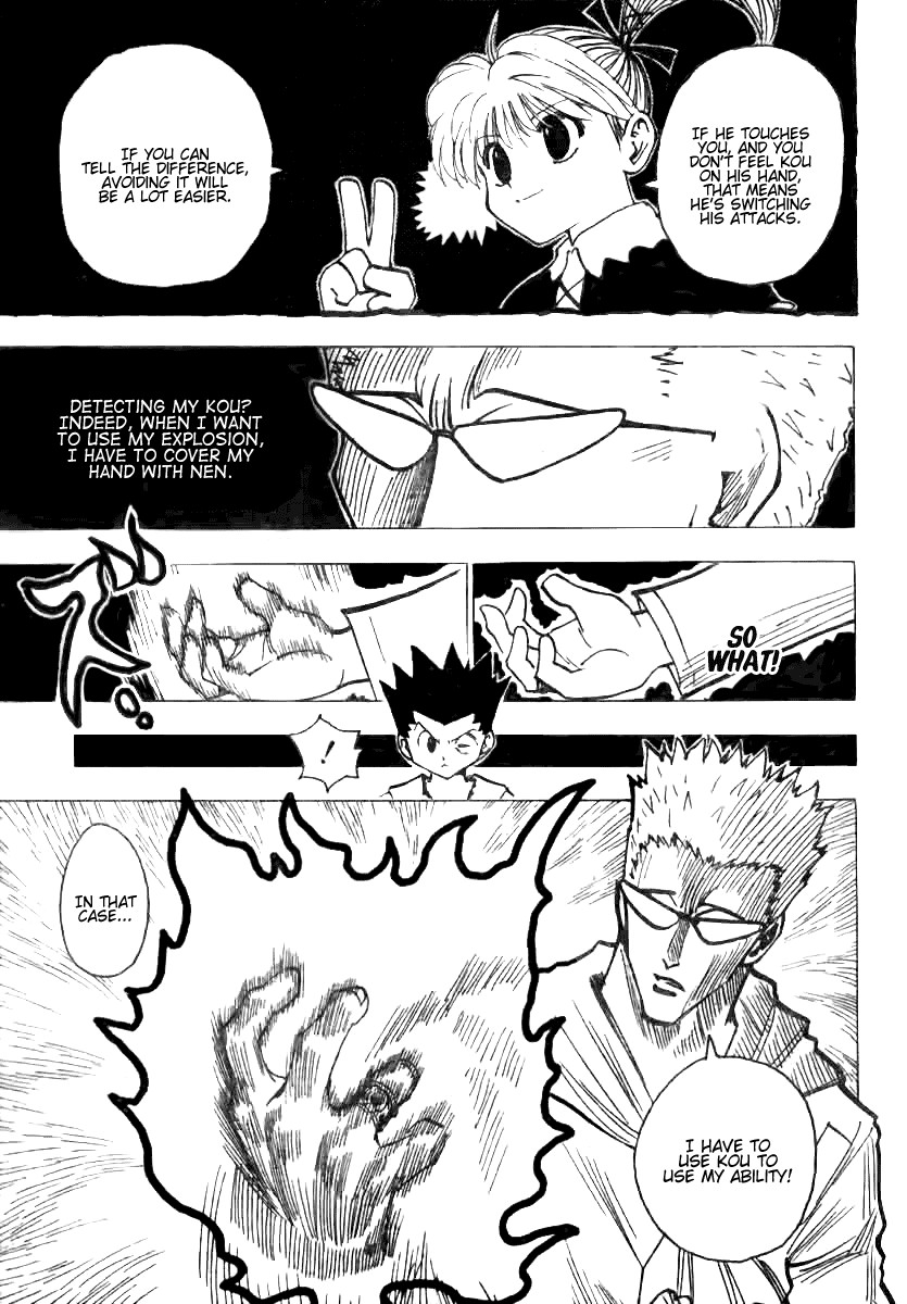 Hunter X Hunter Chapter 179 page 11 - Chapter 179: Three-Way Struggle: Part 10