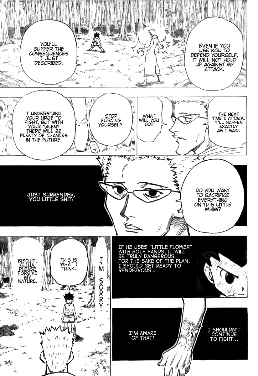 Hunter X Hunter Chapter 179 page 13 - Chapter 179: Three-Way Struggle: Part 10