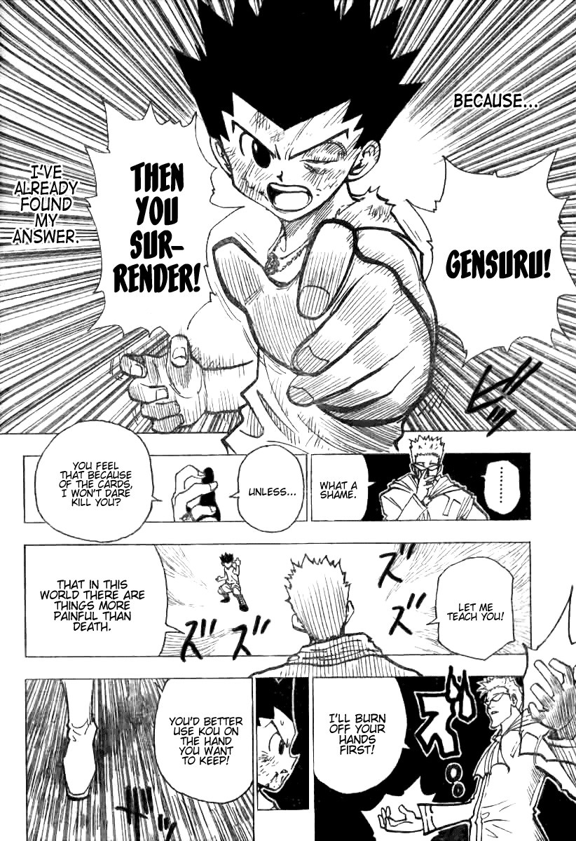 Hunter X Hunter Chapter 179 page 14 - Chapter 179: Three-Way Struggle: Part 10