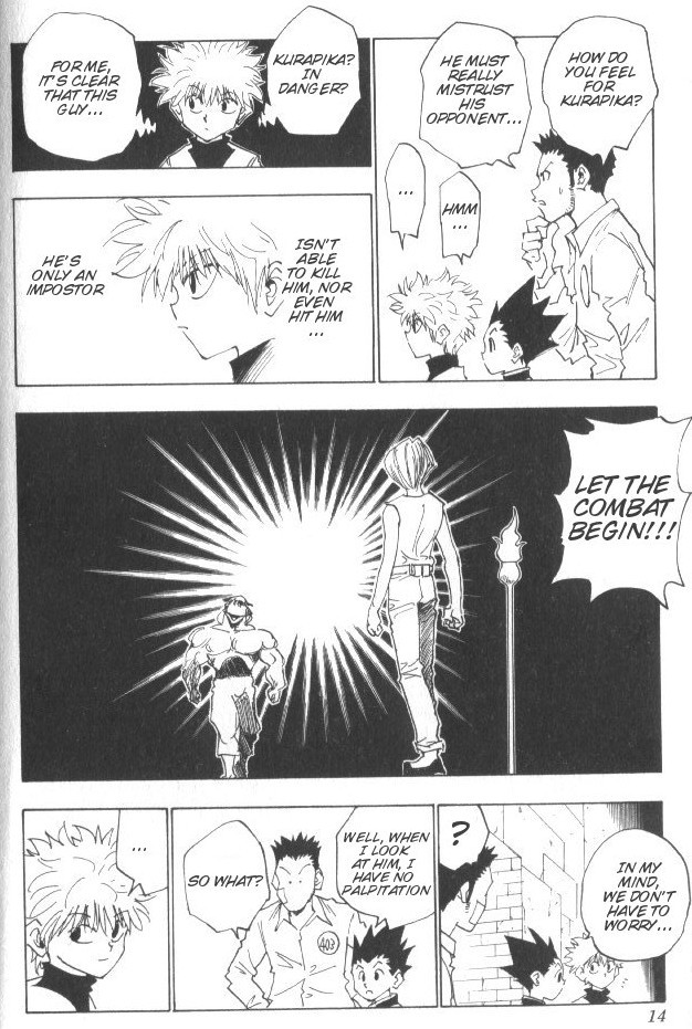 Hunter X Hunter Chapter 18 page 10 - Chapter 18: The Two Aces in the Hole
