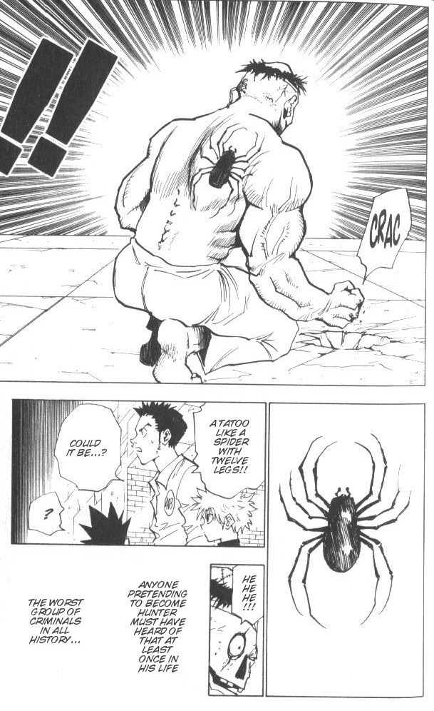 Hunter X Hunter Chapter 18 page 13 - Chapter 18: The Two Aces in the Hole