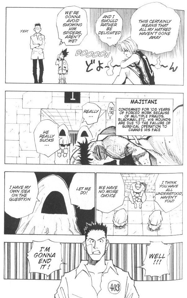 Hunter X Hunter Chapter 18 page 21 - Chapter 18: The Two Aces in the Hole