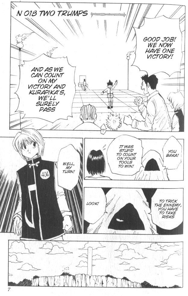 Hunter X Hunter Chapter 18 page 3 - Chapter 18: The Two Aces in the Hole