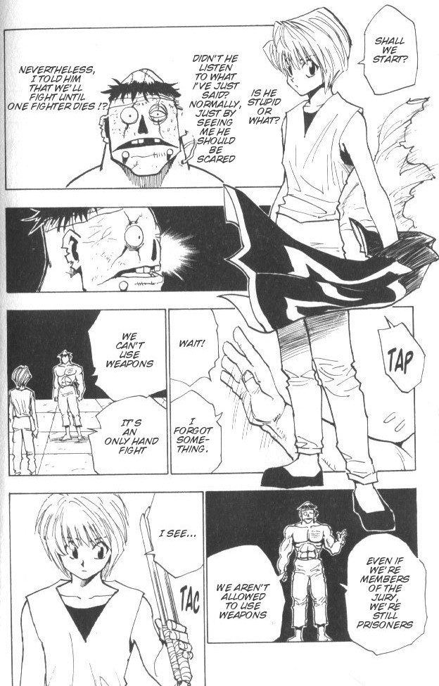 Hunter X Hunter Chapter 18 page 8 - Chapter 18: The Two Aces in the Hole