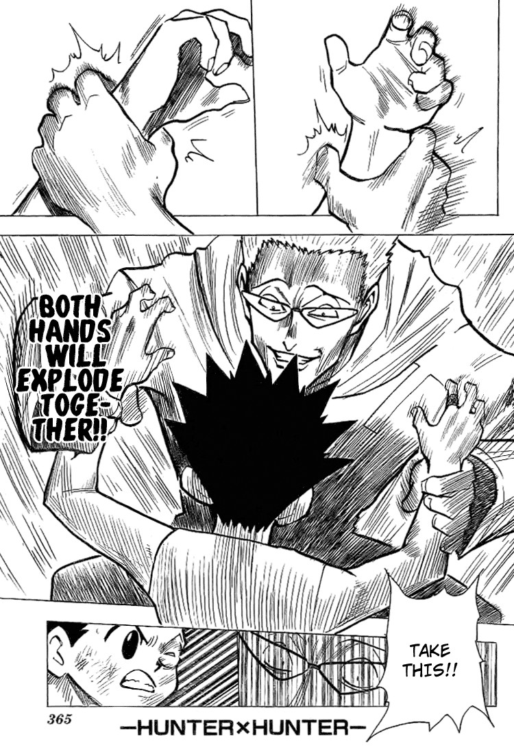 Hunter X Hunter Chapter 180 page 1 - Chapter 180: Three-Way Struggle: Part 11
