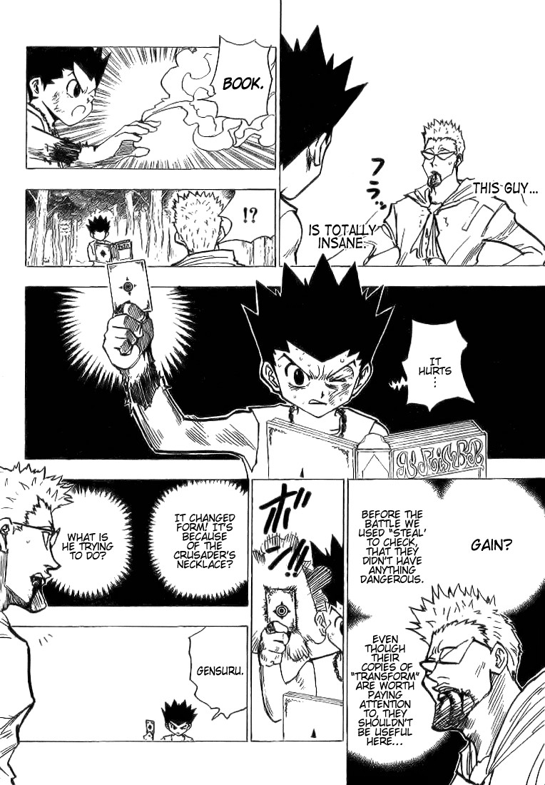 Hunter X Hunter Chapter 180 page 10 - Chapter 180: Three-Way Struggle: Part 11